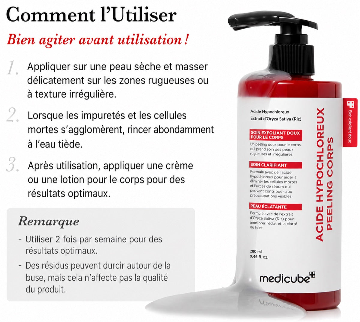 Sérum exfoliant corps — Body Peel Shot (Corps)